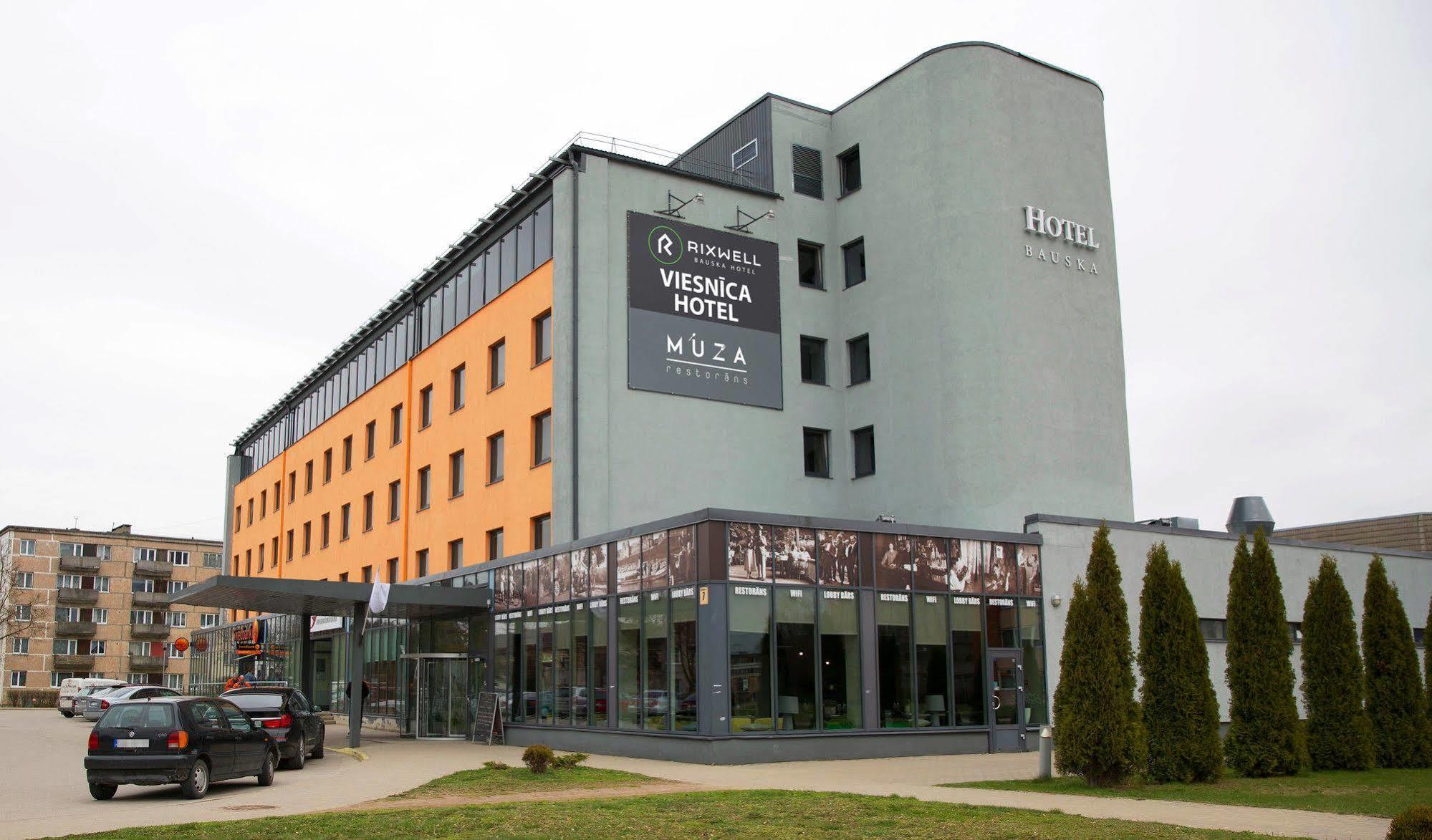 Rija Bauska Hotel Bagian luar foto
